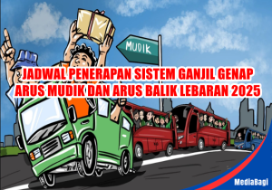 Jadwal Sistem Ganjil Genap Arus Mudik dan Balik Lebaran 2025 1 Jadwal Sistem Ganjil Genap Arus Mudik dan Balik Lebaran 2025