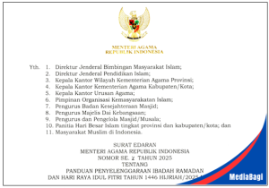 Link Unduh SE Menag Nomor 2 Tahun 2025 tentang Panduan Ibadah Ramadan dan Idul Fitri 2025 1 SE Menag Nomor 2 Tahun 2025 tentang Panduan Ibadah Ramadan dan Idul Fitri 2025