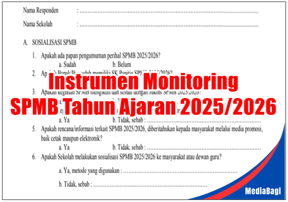 Contoh Instrumen Monitoring SPMB Tahun Ajaran 2025/2026 3 Contoh Instrumen Monitoring SPMB Tahun Ajaran 2025/2026