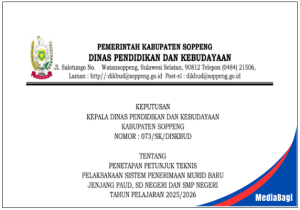 Juknis SPMB Kabupaten Soppeng Tahun Ajaran 2025/2026. 1 Juknis SPMB Kabupaten Soppeng Tahun Ajaran 2025/2026.