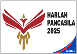 Logo Hari Lahir Pancasila 2025 dan Filosofinya 1 Logo Hari Lahir Pancasila 2025