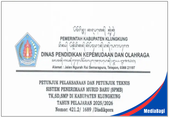 Juknis SPMB Kabupaten Klungkung Tahun Ajaran 2025/2026 1 Juknis SPMB Kabupaten Klungkung Tahun Ajaran 2025/2026