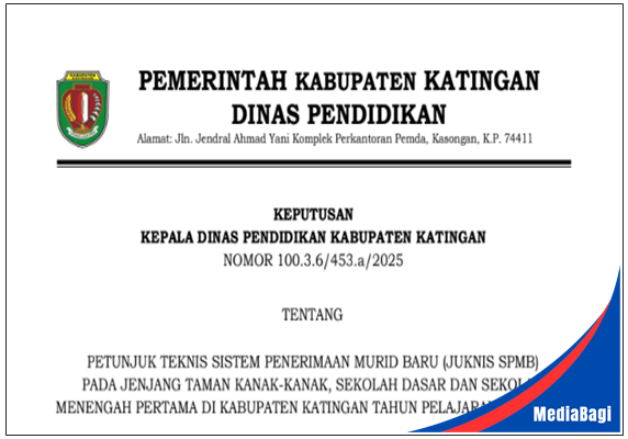 Juknis SPMB Kabupaten Katingan Tahun Ajaran 2025/2026 1 Juknis SPMB Kabupaten Katingan Tahun Ajaran 2025/2026