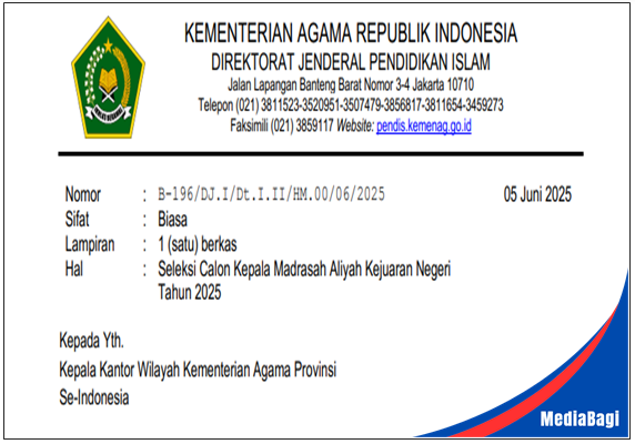 Juknis Seleksi Calon Kepala MAK Negeri Tahun 2025 1 Juknis Seleksi Calon Kepala MAK Negeri Tahun 2025