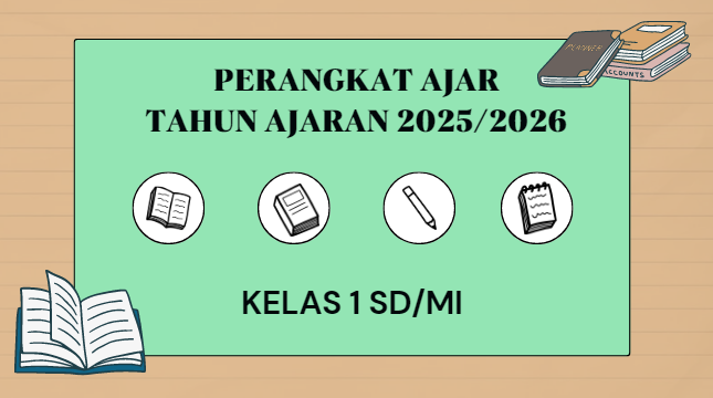 Perangkat Ajar Kelas 1 SD Tahun Ajaran 2025/2026 1 Perangkat Ajar Kelas 1 SD Tahun Ajaran 2025/2026