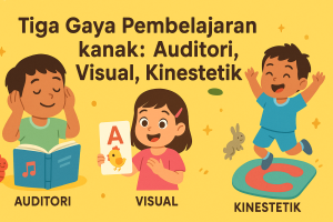 Memahami Dunia Belajar Anak: Panduan Lengkap Cara Mengenali Gaya Belajar Anak: Visual, Auditori, atau Kinestetik