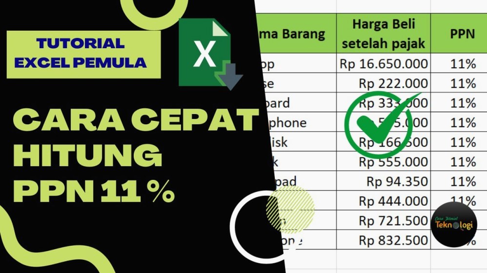 Cara Menghitung Ppn 11 Persen Dari Harga Jual Panduan Lengkap Dan Rumus Praktis
