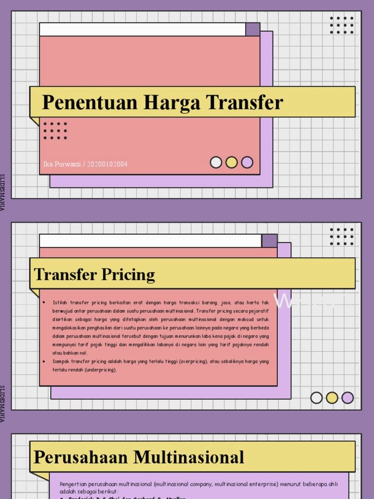 Memahami Bagaimana Aturan Transfer Pricing Untuk Perusahaan Multinasional Panduan Komprehensif